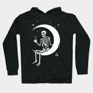 Coffee on the moon Hoodie